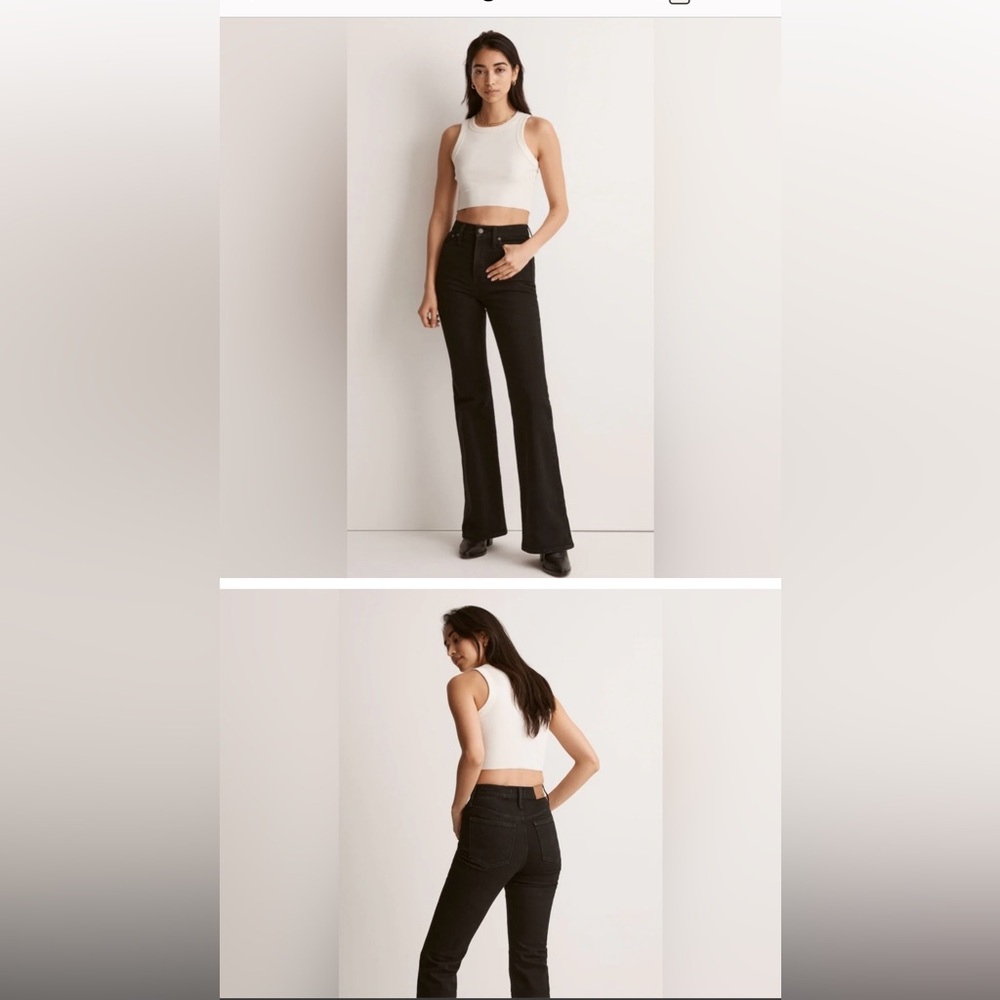 PETITE Madewell The perfect Vintage flare jeans denim jean